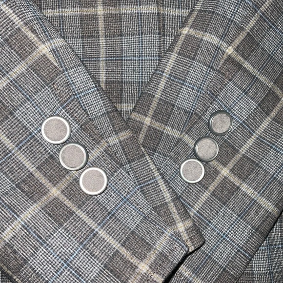 Etcetara Tweed Plaid Blazer. Size 2. NWOT - Picture 6 of 11